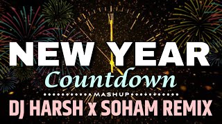 NYE COUNTDOWN  HAPPY NEW YEAR 2024  DJ HARSH X SOHAM REMIX  TECHNO MIX [upl. by Charil]