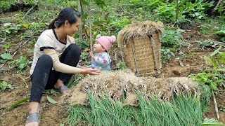 FULL VIDEO 100 days of building a bamboo house starting life as a single mother  build daily life [upl. by Annawt]