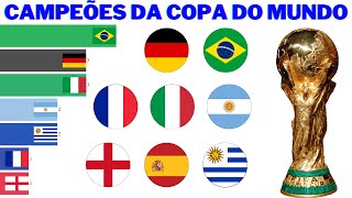 Campeões da Copa do Mundo 1930  2022 [upl. by Saddler574]