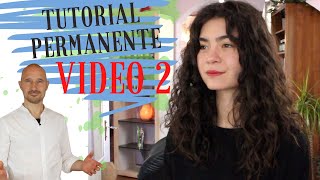 Tutorial Permanente come fare una Permanente morbida anche su capelli lisci e difficili ❗️VIDEO 2😉 [upl. by Conan15]