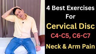 Cervical Disc Exercises How to Sleep in Neck Pain Pillow For Neck Pain Neck and Arm Pain Exercise [upl. by Fira]