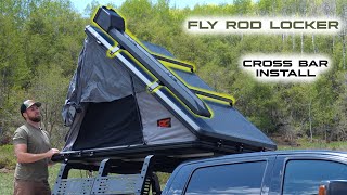 MF Fly Rod Locker  Cross Bar Install [upl. by Emalee893]