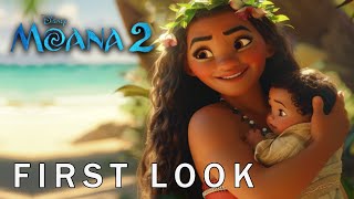 MOANA 2 2024 Trailer  Moana Has A KID Everything We Know Canon [upl. by Daenis]