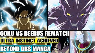 Dragon Ball Kakumei Ultra Instinct Goku Vs Beerus Rematch A Level Above Ultra Instinct [upl. by Aerehs637]