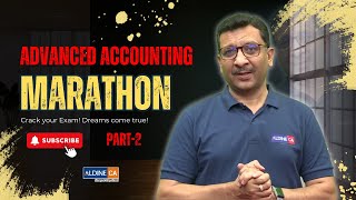 MARATHON2  Advanced Accounting  CA Intermediate  cainterrevision icai cainter [upl. by Jarid302]