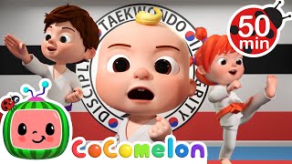 123 Taekwondo Song  Cocomelon  Kids Cartoons amp Nursery Rhymes  Moonbug Kids [upl. by Benni]