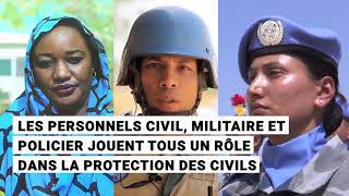 Journée internationale des casques bleus  protéger les civils protéger la paix [upl. by Inavoig59]