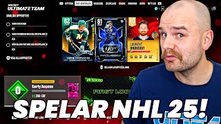 NHL 25 Jag har HELA spelet och testar Ultimate Team [upl. by Inna]