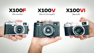 Fujifilm X100VI vs X100V vs X100F  Which Is Better [upl. by Airdua]