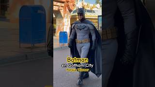 Batman en Parque Warner shorts parquewarner madrid batman gothamcity gotham dc themepark wb [upl. by Aivato]