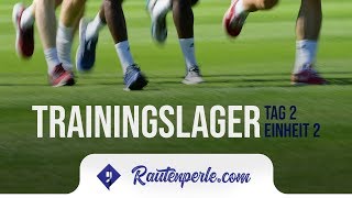 Da wird rangeklotzt  Impressionen von der Nachmittagseinheit  HSVTrainingslager [upl. by Cailean480]