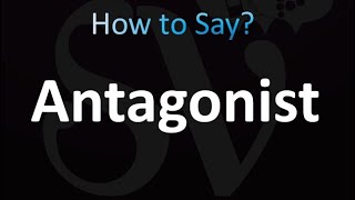 How to Pronounce Antagonist correctly [upl. by Medorra]