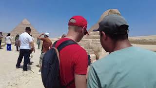 The Great Sphinx walking around the Complex AMAZING WOW  Cairo Egypt  ECTV [upl. by Ojahtnamas]