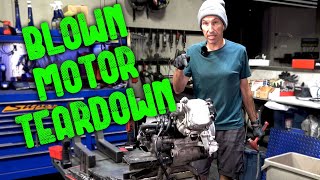 Blown Vespa GTS 300 HPE Engine Tear Down I Do Cars Style [upl. by Eeresid]