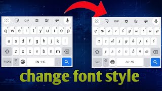 अपने फोन के font को कैसे change करें font style [upl. by Anelegna]