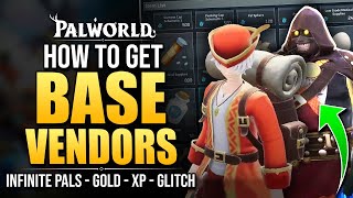 Palworld Easy Guide For Infinite Gold Pals And Xp With Base Vendors Glitch [upl. by Longfellow]