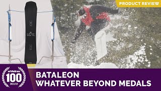 Bataleon Whatever Beyond Medals 2023 Snowboard Review [upl. by Brosine]