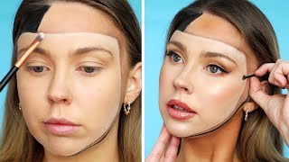 Easy Optical Illusion Makeup Tutorials [upl. by Thaine]