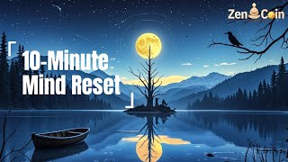 Mind Blown The 10 Minute Trick to Reset Your Mind for Success 𝐙𝐞𝐧 𝐂𝐨𝐢𝐧 [upl. by Aekan964]