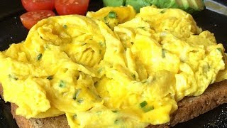 Scrambled EGGS  quick and easy recipe [upl. by Asiak617]