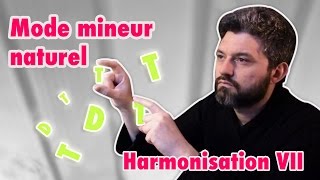 Vidéo 18  Mode mineur naturel harmonisation [upl. by Boyse419]