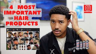 Best Hair Products for Black Men Top 4 [upl. by Barcellona116]