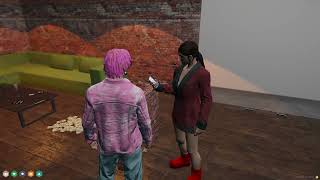 Lollypop Listens To Fannys Song Fanny got signed to WuChang Records  NoPixel 40 GTA RP [upl. by Gaves]