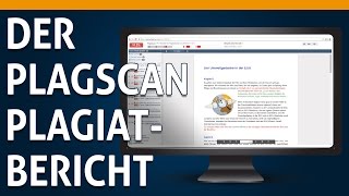 03 Der PlagScan Plagiatbericht im Überblick [upl. by Saideman]