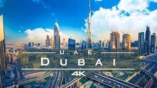 Dubai United Arab Emirates 🇦🇪  by drone 4K [upl. by Chandler]