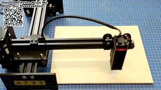 NEJE 3 40W Metal Cut Diode Laser Engraver and Cutter Review Unboxing Aliexpress [upl. by Gnauq]