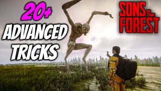 20 Sons Of The Forest Tricks Only PROS Do Sons Of The Forest Tips amp Tricks [upl. by Assili]