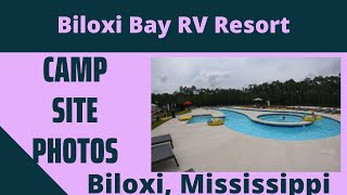 Biloxi Bay RV Resort Camp Site Photos Biloxi MS YouTube [upl. by Gilburt]