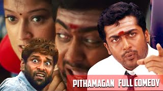 Tamil Comedy Scenes  Pithamagan Comedy Scenes  Vikram Suriya Laila Sangeetha [upl. by Sada]