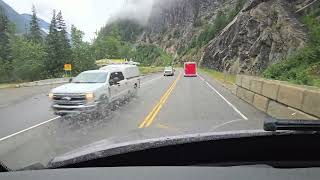 Coquihalla  Highway thru Hell  British Columbia HWY 1 in the summer  steep grades [upl. by Zippel171]