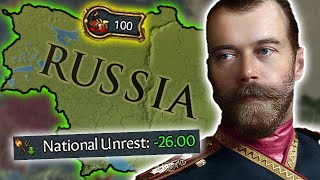 Try 100 Corruption Russia And Forget About Rebels In EU4 [upl. by Ardnaet]