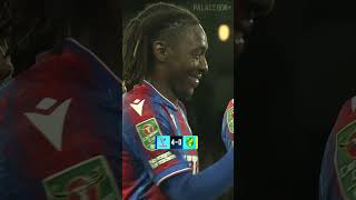 Why not take them all on  Eze finds the night  cpfc crystalpalace carabaocup [upl. by Chabot]