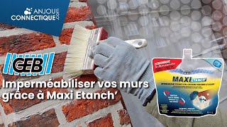 Imperméabiliser vos murs grâce à MAXI Étanch  GEB [upl. by Georges]