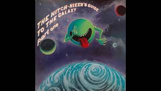 HITCHHIKERS GUIDE TO THE GALAXY 1 RECORD LP [upl. by Nhguaval971]