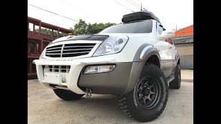 2002 SSANYONG REXTON 2P028565ATDIESELLEATHER SEATS4WDSUNROOFPOWER SEATMEMORY SEATSOLD OUT [upl. by Marga664]