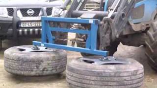 McCabe Agri Products Silage Pusher [upl. by Aerdnahs210]