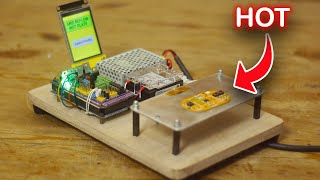 DIY SMD reflow hot plate  Arduino project [upl. by Eanrahs471]