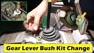 How to Change Gear Lever Bush kit  GearLever  GearLeverBushkit [upl. by Rutter389]