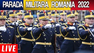 LIVE PARADA MILITARA A ROMANIEI 2022  1 DECEMBRIE  Ziua NATIONALA A ROMANIEI [upl. by Tenej]