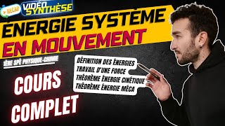 1ère SPÉ PHYSIQUE ÉNERGIE CINÉTIQUE POTENTIELLE MÉCANIQUE TRAVAIL FORCES  COURS COMPLET 🎓💯 [upl. by Ambie]