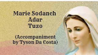 Marie Sodanch Adar Tuzo  accompaniment  Karaoke  instrumental  Konkani hymn [upl. by Schreibman974]