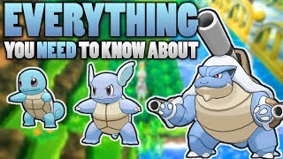 Everything You Need To Know About Squirtle Wartortle amp Blastoise Pokemon Lets Go Eevee Pikachu [upl. by Andrea]