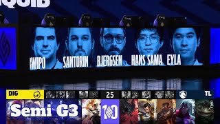 TL vs DIG  Game 3  Semi Final LCS 2022 Lock In Playoffs  Team Liquid vs Dignitas G3 full game [upl. by Yleme508]