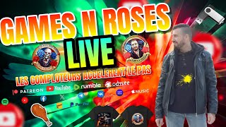 GAMES N ROSES LIVE LES COMPLOTEURS ACCÉLÈRENT LE PAS [upl. by Hebbe]