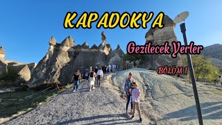 KAPADOKYA  Gezilecek Yerler  Kapadokya Vlog  Nevşehir Gezilecek Yerler [upl. by Norword]