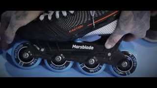 MarsBlade Inline Skating Blades Overview  Hockeytutorial [upl. by Roderic]